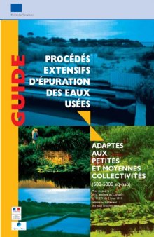 Procédés extensifs d'épuration des eaux usées adaptés aux petites et moyennes collectivités