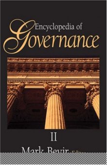 Encyclopedia of Governance