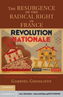 The Resurgence of the Radical Right in France: From Boulangisme to the Front National