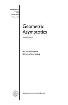 Geometric Asymptotics (revised)