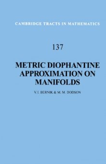 Metric diophantine approximation on manifolds