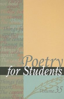Poetry for Students, Vol. 35
