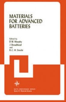 Materials for Advanced Batteries