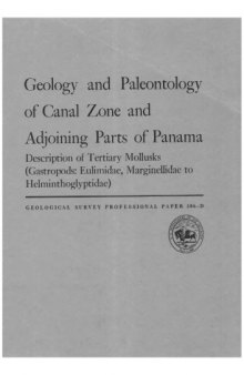 Geology And Paleontology Of Canal Zone Panama Tertiary Additions Gastropoda Eulimidae To Helminthoglyptidae