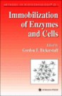 Immobilization of Enzymes and Cells