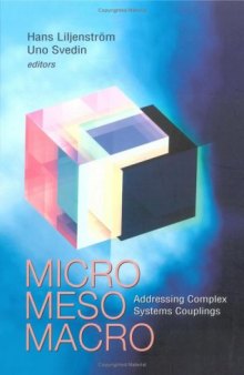 Micro, meso, macro: addressing complex systems couplings