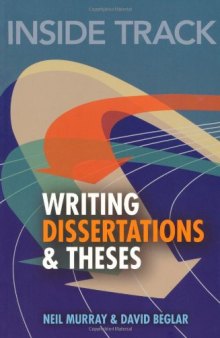 Inside Track to Writing Dissertations and Theses  
