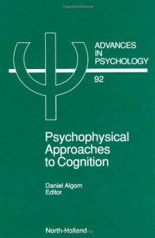 Psychophysical Approaches to Cognition