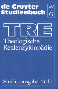 TRE: Theologische Realenzyklopdie