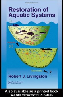 Restoration of Aquatic Systems (Marine Science Series)