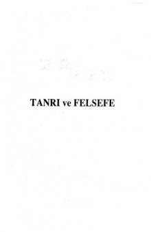 Tanrı ve Felsefe