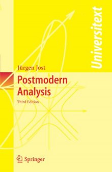 Postmodern Analysis. Third Edition