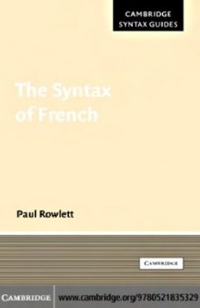 The Syntax of French