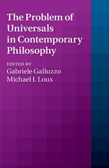 The problem of universals in contemporary philosophy