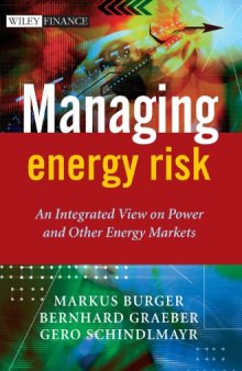 Managing energy risk : an integrated view on power and other energy markets