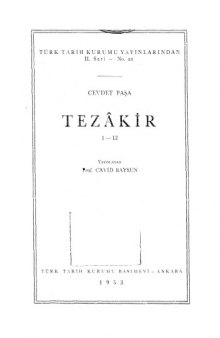 Tezâkir 1-12