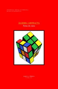 Álgebra abstracta: Notas de curso