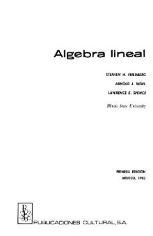 Algebra lineal