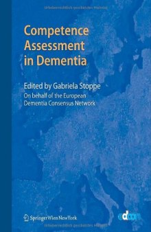 Competence Assessment in Dementia