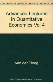 Advanced Lectures in Quantitative Economics