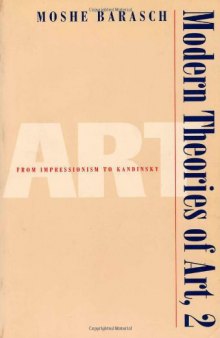 Modern Theories of Art: From impressionism to Kandinsky