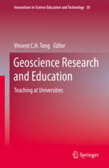 Geoscience Research and Education: Teaching at Universities