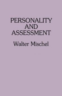 Personality and Assessment