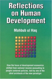 Reflections on Human Development