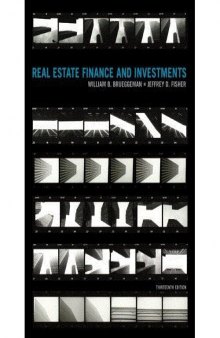 Real Estate Finance and Investments By Brueggeman & Fisher (13th, Thirteenth Edition)
