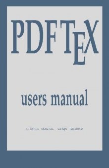 PDFTEX users manual