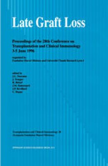 Late Graft Loss: Proceedings of the 28th Conference on Transplantation and Clinical Immunology, 3–5 June, 1996