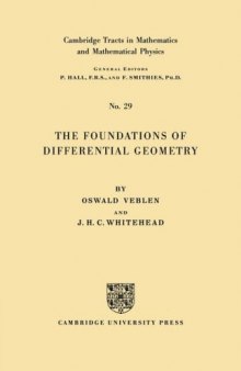 The foundations of differential geometry