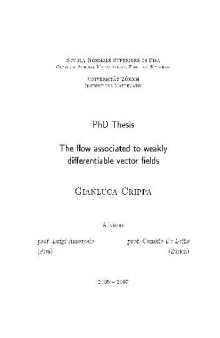 The flow associated to weakly differentiable vector fields