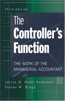 The Controller's Function: The Work of the Managerial Accountant, 3rd Edition