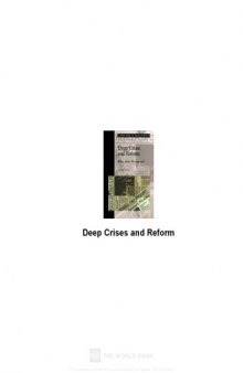 Deep Crises and Reform: What Have We Learned? (Directions in Development)