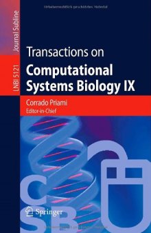 Transactions on Computational Systems Biology IX