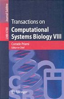 Transactions on Computational Systems Biology VIII