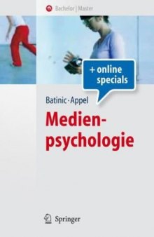 Medienpsychologie (Springer-Lehrbuch)
