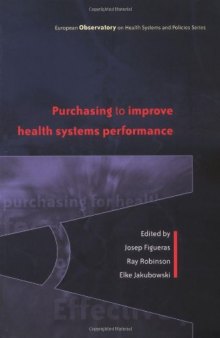 Effective Purchasing for Health Gain (European Ovservatory on Health Systems Policies)