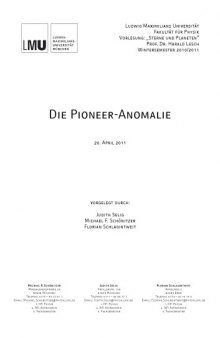 Die Pioneer-Anomalie