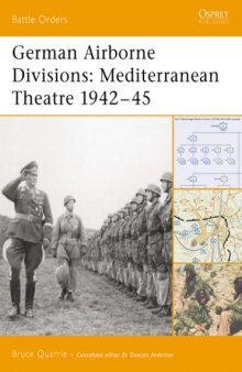 German Airborne Divisions: Mediterranean Theatre 1942-45