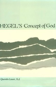 Hegel’s Concept of God