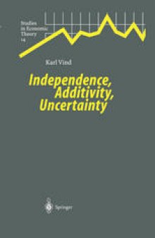 Independence, Additivity, Uncertainty