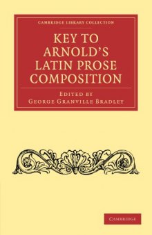 Key to Arnold’s Latin Prose Composition