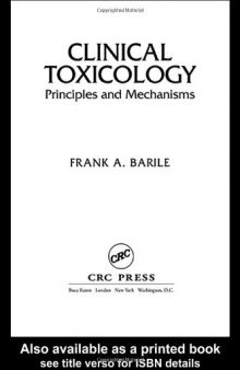 Clinical Toxicology: Principles and Mechanisms