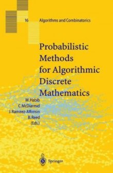 Probabilistic methods for algorithmic discrete mathematics