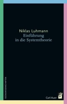 Einfuhrung in die Systemtheorie