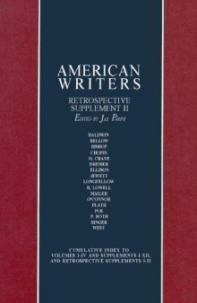 AMERICAN WRITERS, Retrospective Supplement II