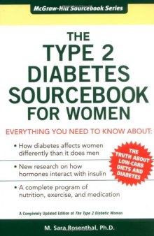 The Type 2 Diabetes Sourcebook for Women (Sourcebooks)