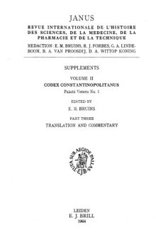 Codex constantonopolitanus palatii veteris no. 1